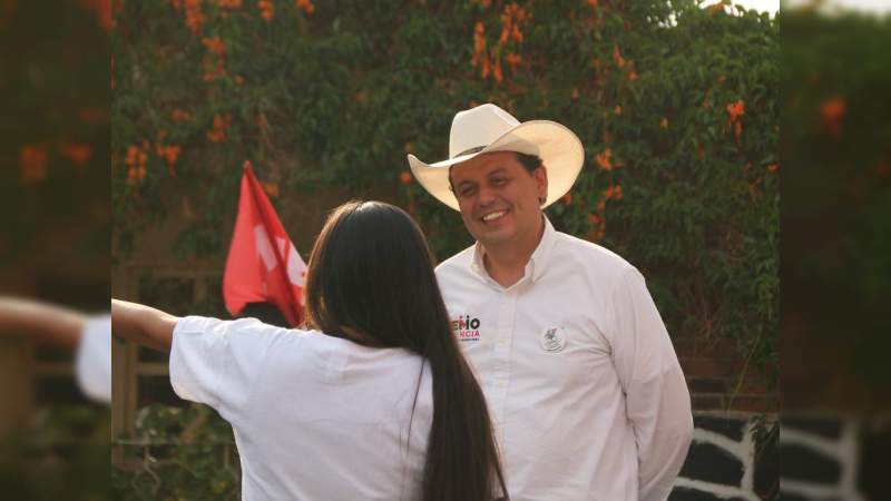 Cambiaré el rostro y dignificaré las tenencias de Morelia para un desarrollo efectivo: Memo Valencia 