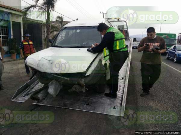 Accidente sobre la Morelia - Quiroga deja una persona lesionada - Foto 2 