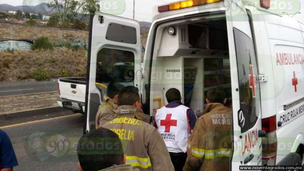 Accidente sobre la Morelia - Quiroga deja una persona lesionada - Foto 3 
