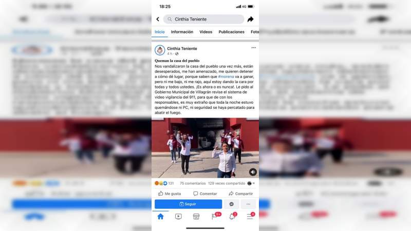 Vandalizan casa de campaña de candidata en Villagrán, Guanajuato