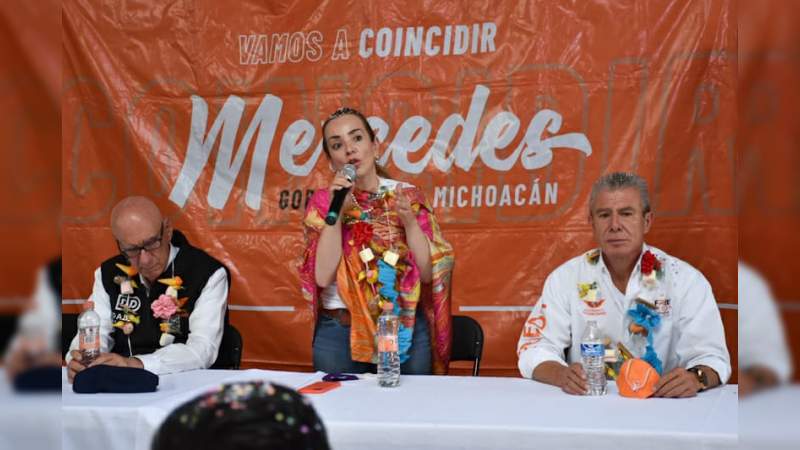 Hay que votar razonablemente con el corazón y con la razón: Mercedes Calderón   