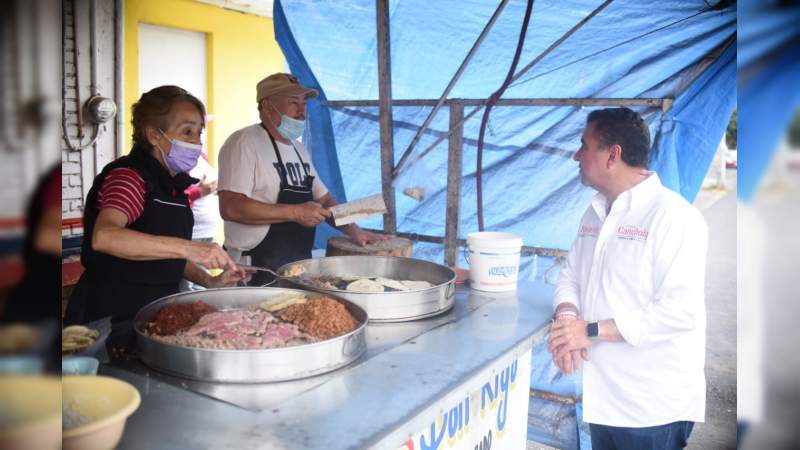 Habitantes del Sur de Morelia están despertando: Abelardo Pérez   