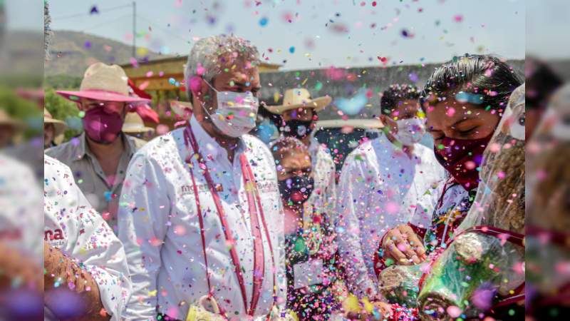 Seré gobernador defensor del presupuesto directo para pueblos indígenas: Bedolla 
