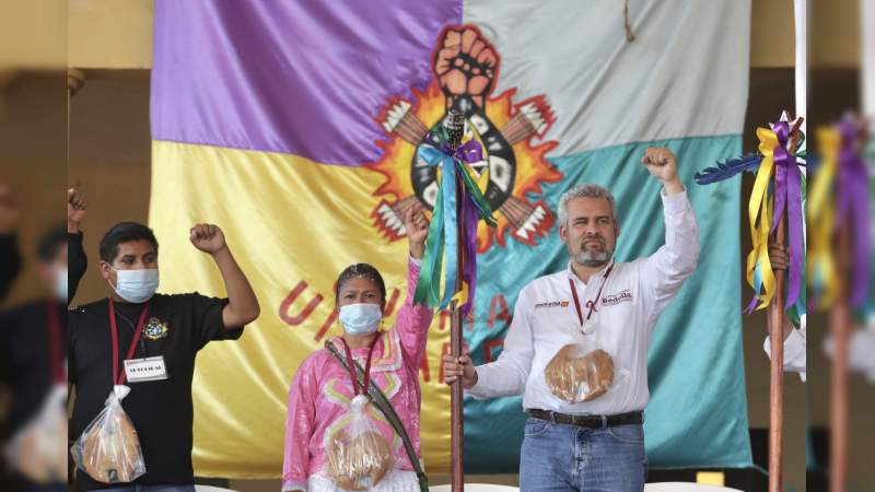 Seré gobernador defensor del presupuesto directo para pueblos indígenas: Ramírez Bedolla 