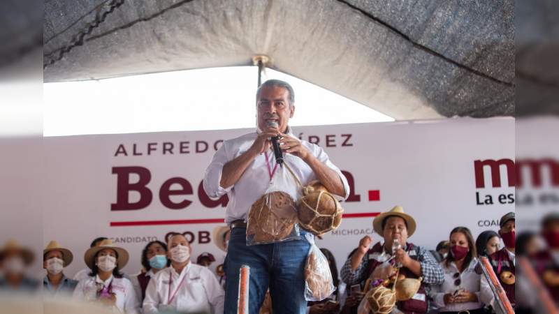 Chilchota, será territorio de la 4T: Raúl Morón 