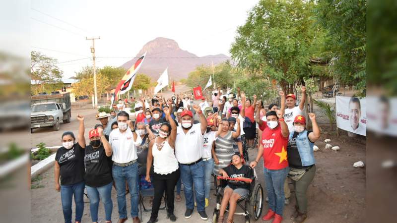 Votar por la transformación es votar por el proyecto de nación: Pacos Huacus 