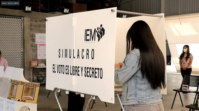 En Michoacán, hasta 90 casillas electorales en riesgo de instalación. 