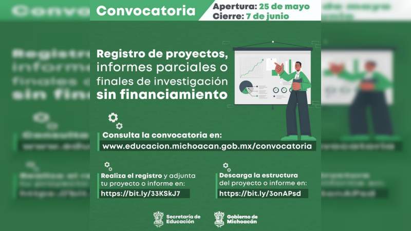 SEE abre convocatoria para investigadores e investigadoras docentes 