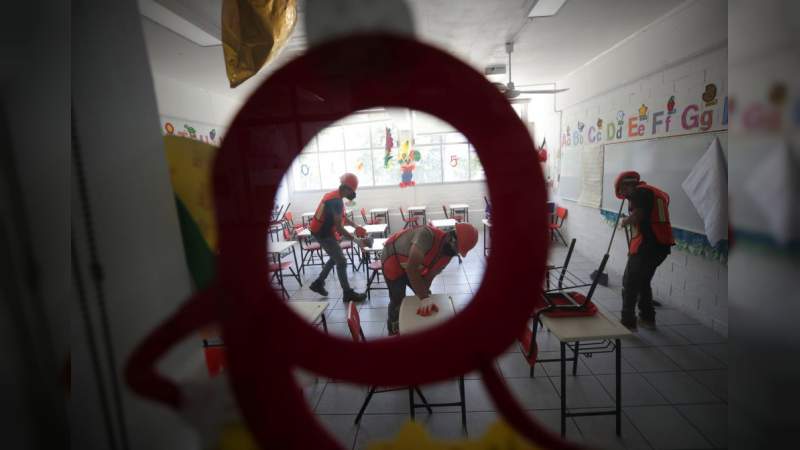 Escuelas de la Ciudad de México no están listas para el regreso a clases 
