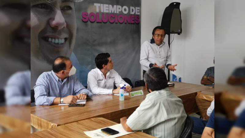Si gobernamos será por un proyecto de trabajo que unifique las fuerzas productivas de Zitácuaro: Toño Ixtláhuac