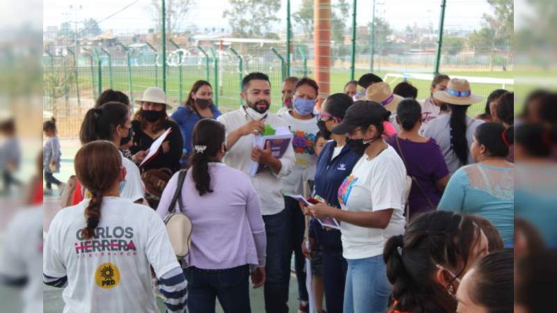 Denuncia Fermín Bernabé coacción del voto en evento de Herrera Tello