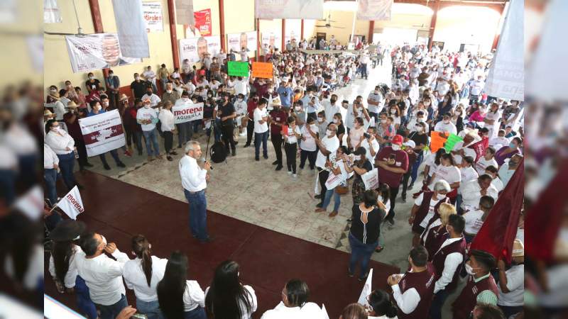 Región Sierra-Costa no seguirá excluida de Michoacán, reactivaremos su economía:  Ramírez Bedolla 