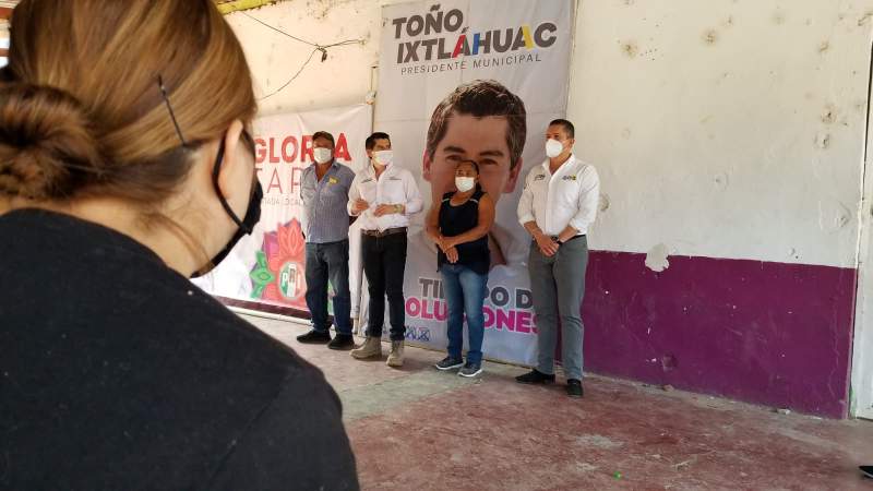 Apostar para que la obra pública, la educación y el deporte sean una prioridad: Toño Ixtláhuac