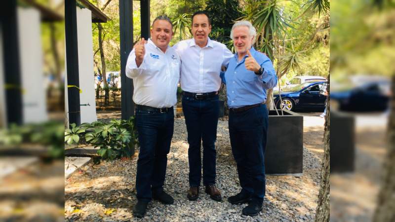 Carlos Quintana recibe respaldo de Marko Cortés y Santiago Creel  