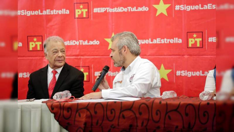  Aunque han tratado de distraer a los michoacanos, vamos consolidando la ventaja: Ramírez Bedolla