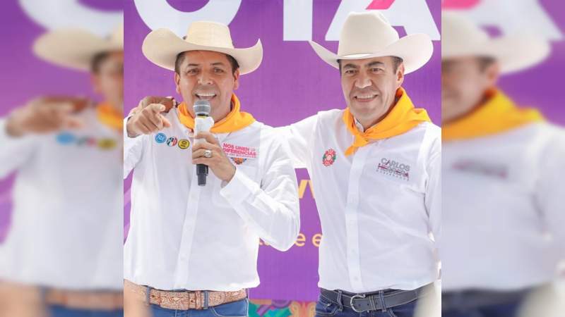 Vamos a ganar, Carlos Herrera será el próximo Gobernador de Michoacán: Toño García 