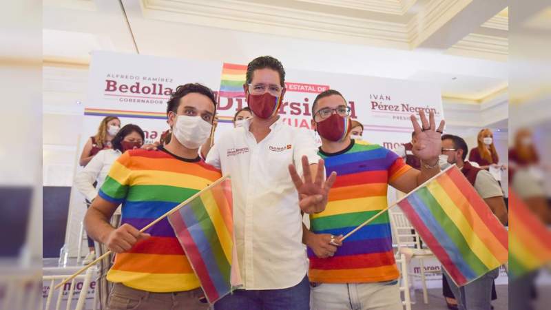 Política transversal y gobierno inclusivo, no más discriminación: Iván Pérez Negrón