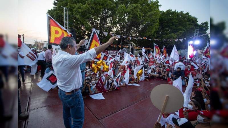 Ganar Michoacán, fundamental para consolidar visión transformadora de AMLO: Raúl Morón 