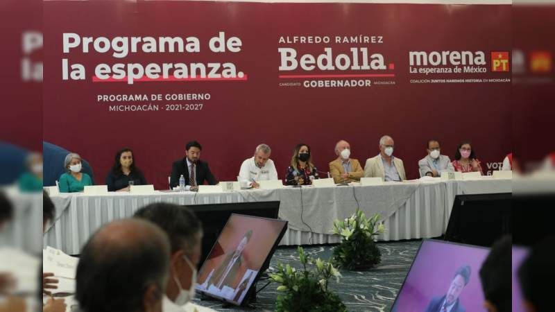 Alfredo Ramírez presentó su plan de gobierno 2021-2027 