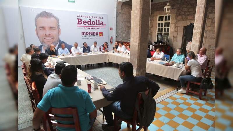 Mi gobierno trabajará de la mano con con todas y todos los trabajadores del estado: Ramírez Bedolla 