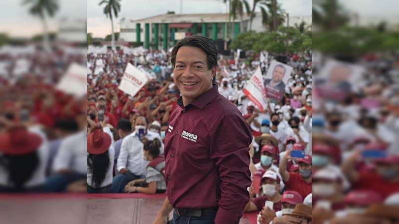 Aún sin AMLO en la boleta, a MORENA le irá bien en las próximas elecciones: Mario Delgado 
