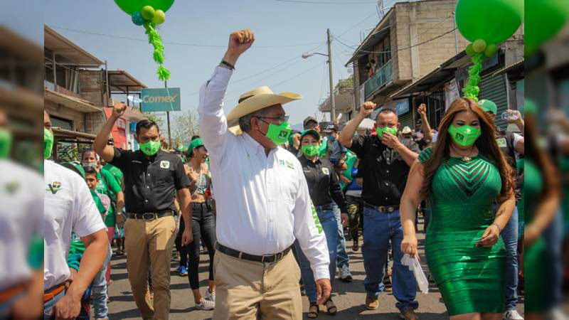 Exige Magaña de la Mora condiciones para unas elecciones en paz 