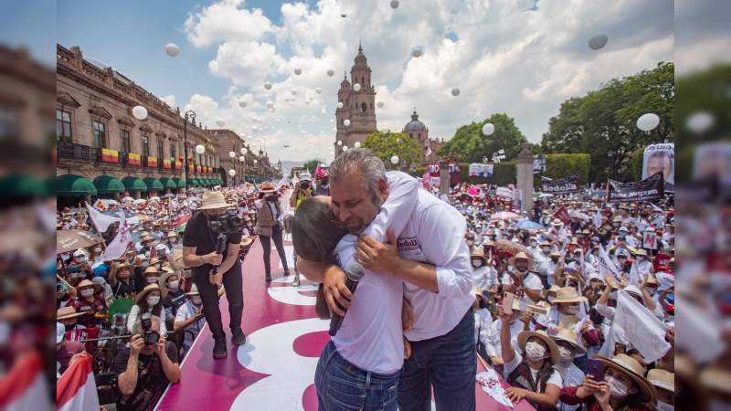 Vamos a gobernar con fraternidad y unidad del pueblo Michoacano: Ramírez Bedolla 