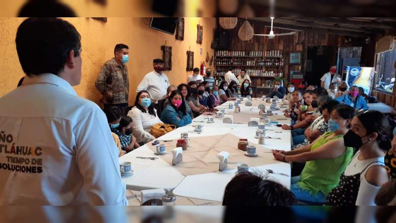 Comités morenistas se suman a la candidatura de Toño Ixtláhuac