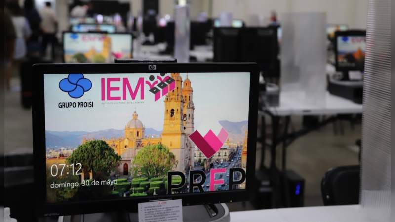 Realiza IEM, sin contratiempos, tercer simulacro del PREP