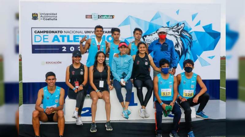 UMSNH, tercer lugar general en Campeonato Nacional Universitario de Atletismo