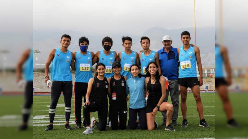 UMSNH, tercer lugar general en Campeonato Nacional Universitario de Atletismo