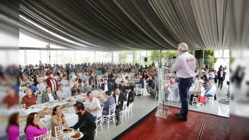 “Nuestro gobierno no será uno que estorbe al sector empresarial”: Alfredo Ramírez 