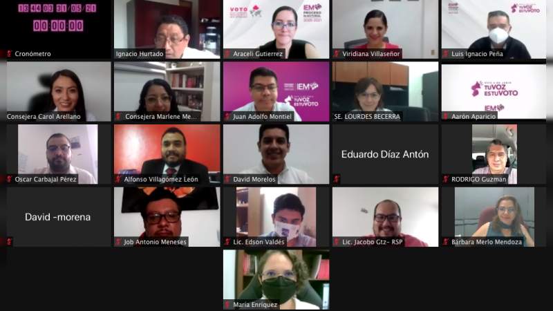 IEM aprueba lineamientos para integración y remisión de expedientes electorales 
