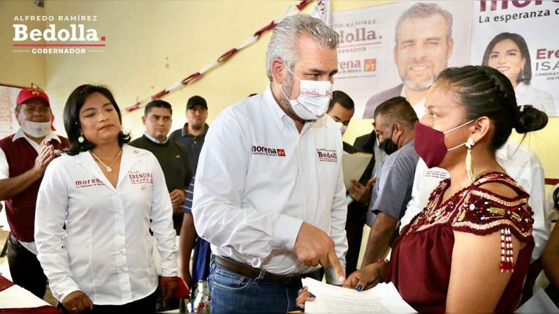 Con Morena ganamos en las encuestas, y ganaremos en las urnas: Bedolla 