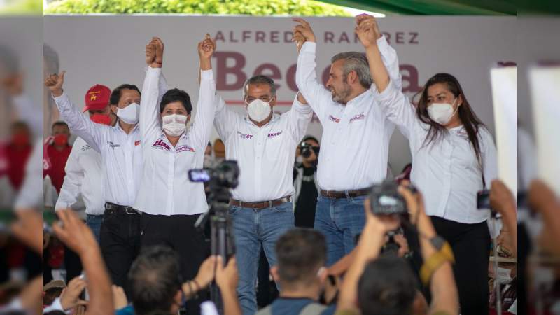 Vamos a cerrar con todo, llevando todos los votos posibles a las urnas: Raúl Morón 