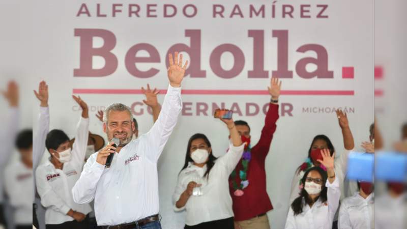 Apoyaré a campesinos para reactivar la producción del campo: Alfredo Ramírez Bedolla 
