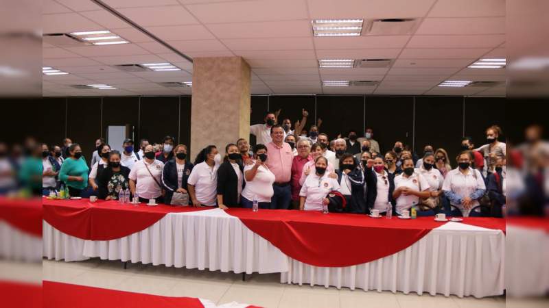 Agremiados a la CTM respaldan proyecto de Guillermo Valencia rumbo a la presidencia de Morelia