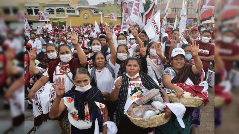 Nos han robado casi todo, menos la esperanza en transformar Michoacán: Alfredo Ramírez Bedolla