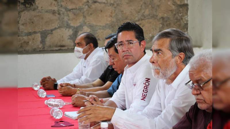 CTM respalda proyecto de Iván Pérez Negrón rumbo a la presidencia de Morelia