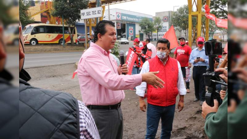 En mi primer año de gobierno trabajare sin descanso para revolucionar Morelia: Guillermo Valencia