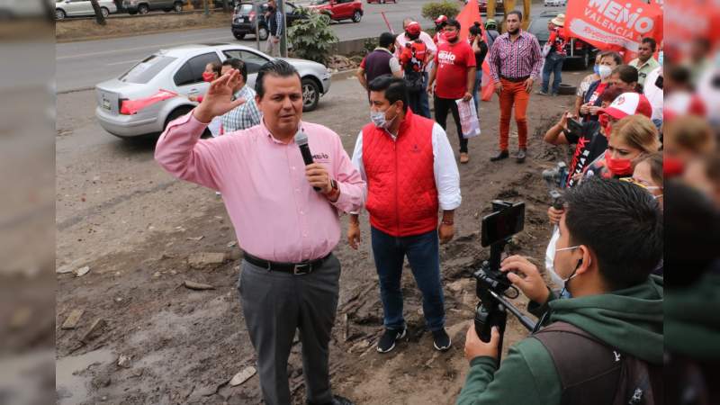 En mi primer año de gobierno trabajare sin descanso para revolucionar Morelia: Guillermo Valencia