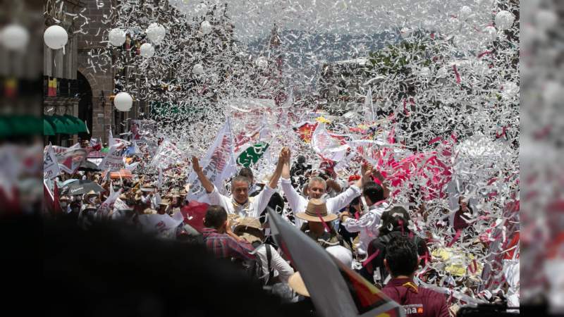 Morena tiene la estructura electoral más sólida para consolidar la 4T en Michoacán: Raúl Morón 