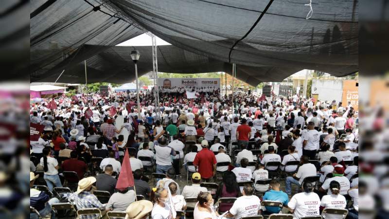 Digan no al voto de la vergüenza por el PRIANRD, voten con dignidad por Morena: Ramírez Bedolla