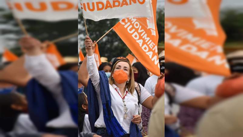 Morena no es lo que Michoacán necesita: Mercedes Calderón 