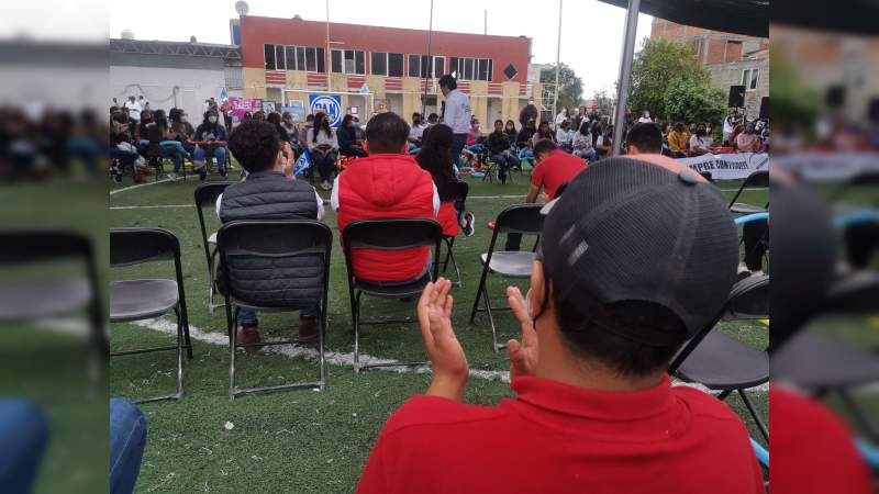 Liderazgos Jóvenes de Zitácuaro, respaldan a Toño Ixtláhuac rumbo al 6 de junio