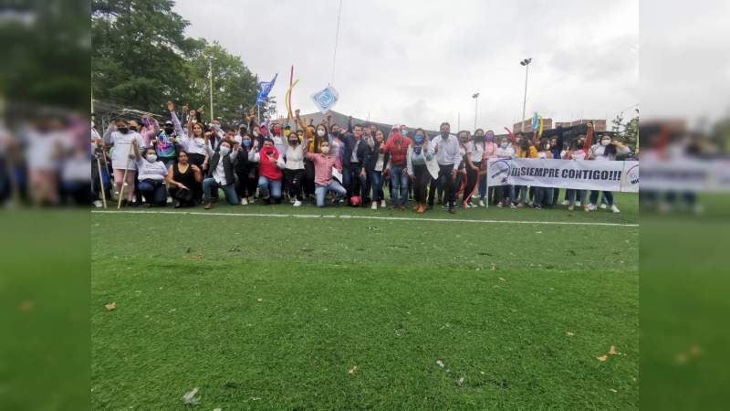 Liderazgos Jóvenes de Zitácuaro, respaldan a Toño Ixtláhuac rumbo al 6 de junio