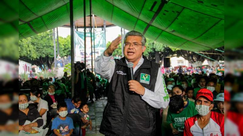 Michoacanos ganarán con un voto inteligente: Magaña de la Mora 