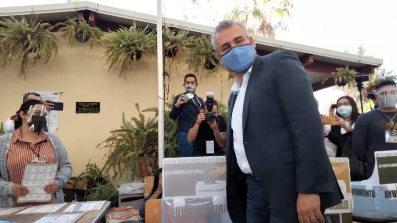 "Necesario mantener una jornada electoral en santa paz": Alfredo Ramírez Bedolla 