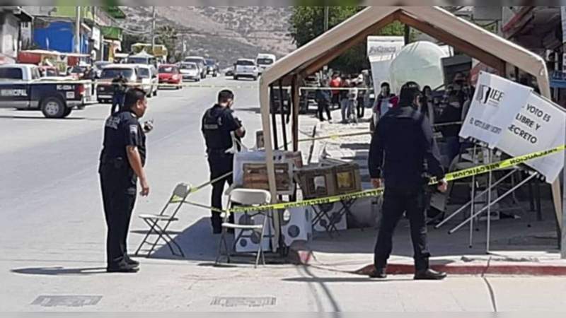 Tiran cabeza humana en casilla de Tijuana, BC  