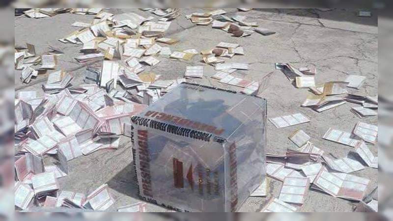 Denuncian robo de urnas en San Lucas 